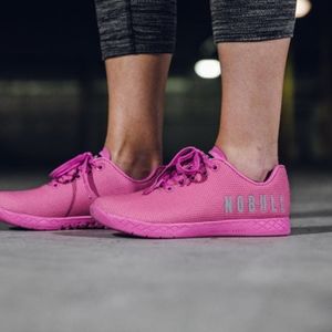 NoBull pink trainers size 7.5